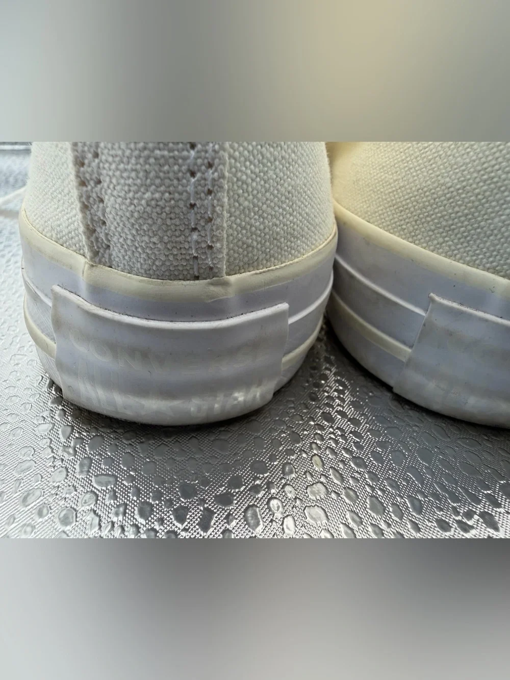Converse All Star White Kid Size 5.5 Used